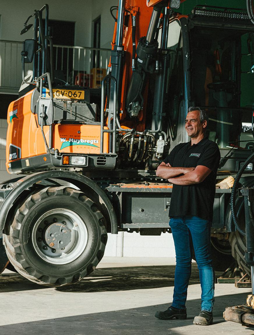 “Veilige werken zorgt voor een professionele uitstraling van mijn bedrijf.”