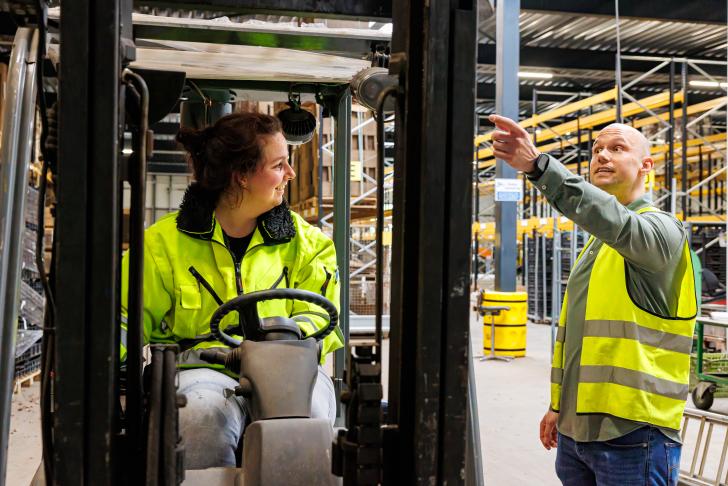 Leren van ongevallen: werken op hoogte met een heftruck