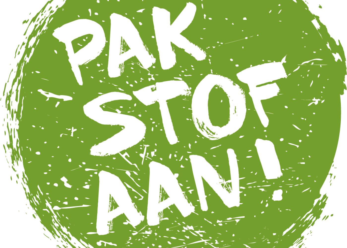 Logo Pak stof aan!